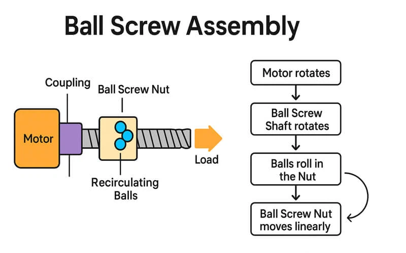 ballscrewassemblysimplifieddiagram ballscrewassemblysimplifieddiagram
